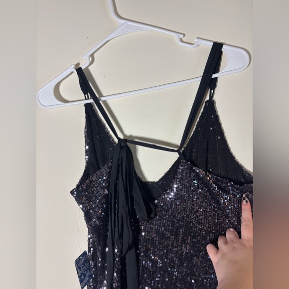 Free People Intimately Night Combo Sequin Mini Slip Dress - Picture 3 of 6